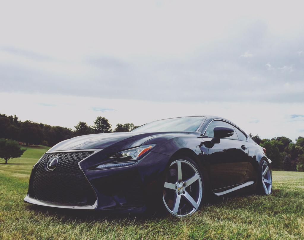 LexusEast's tweet photo. #MotivationMonday from your friends at #LexusEastern and the @vossenwheels @RSRUSA project #RCF. http://t.co/V5YJIHJE72