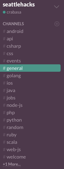 SeattleHacks's tweet photo. So. Many. Awesome. Hashtags. 

Still missing #haskell #lua and #clojure, among others. 

http://t.co/Qv4WptJE52 http://t.co/cQilPfSUhy