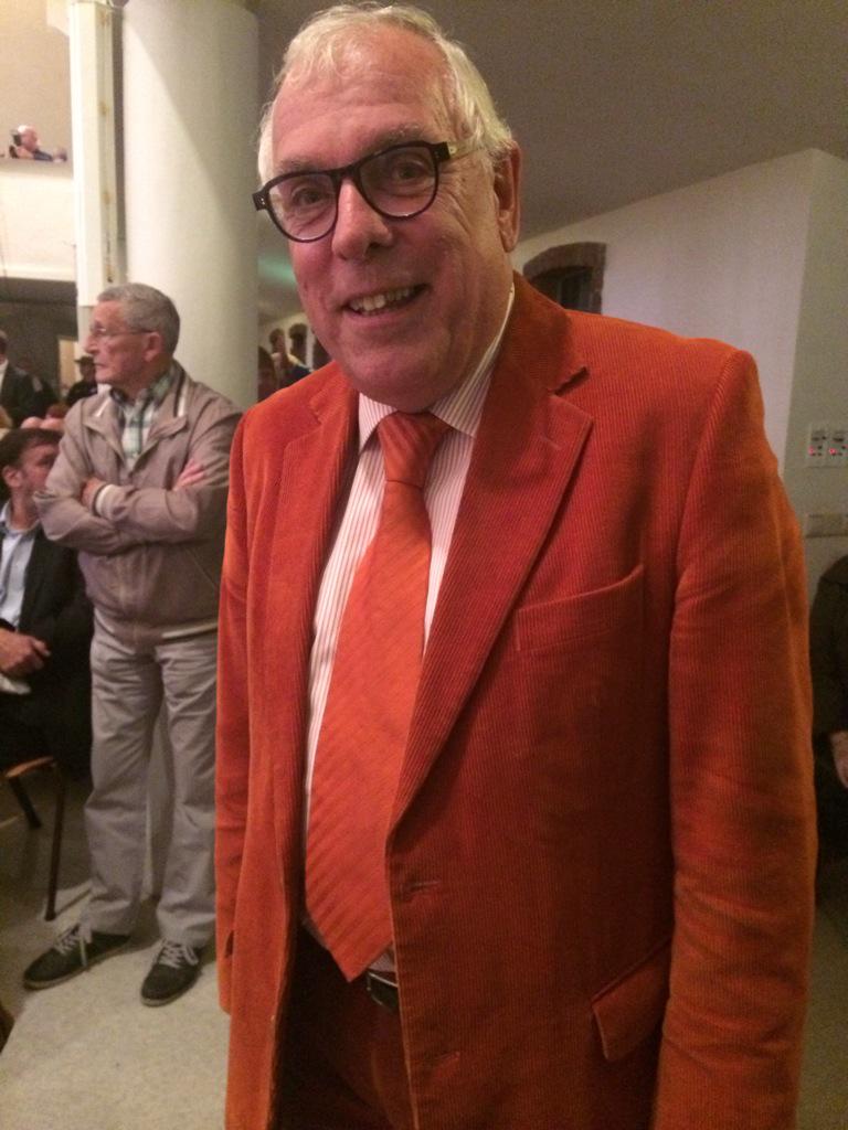 Zo'n volle kerk is altijd fijn, vindt Ronald Ootjers. #veldpark