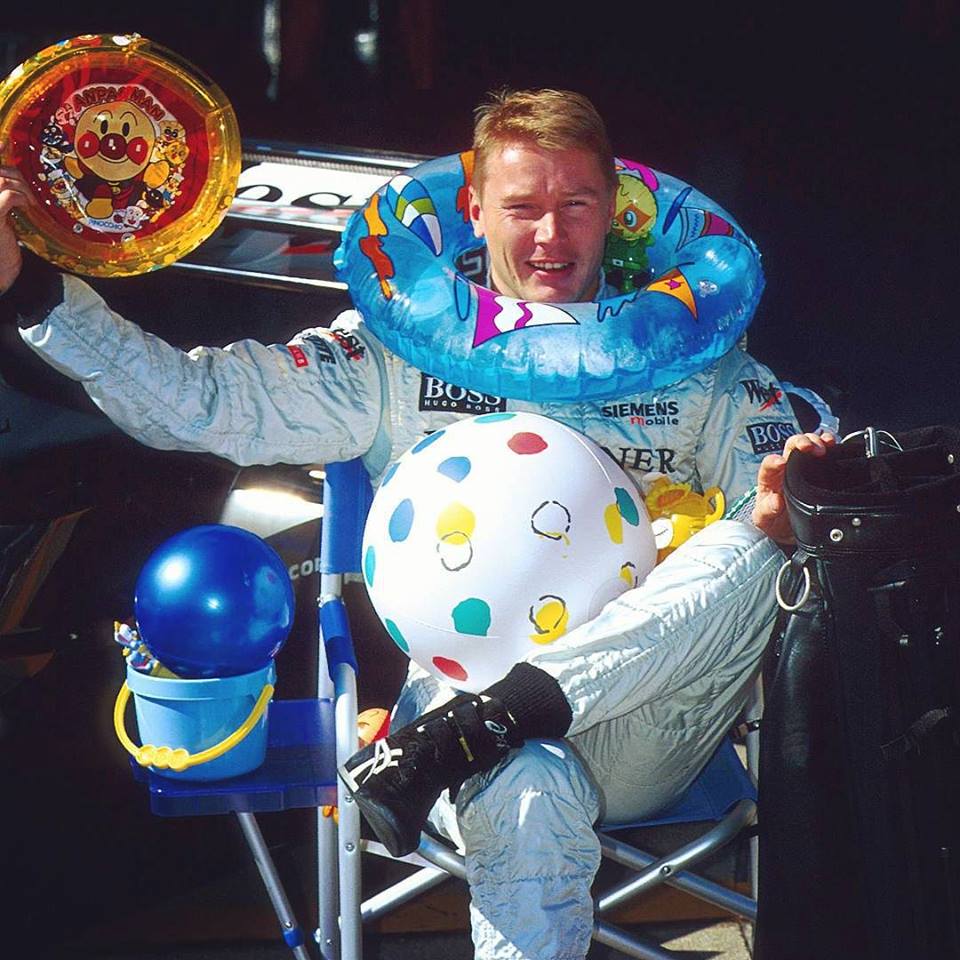 Happy Birthday to the Flying Finn, Mika Hakkinen! 