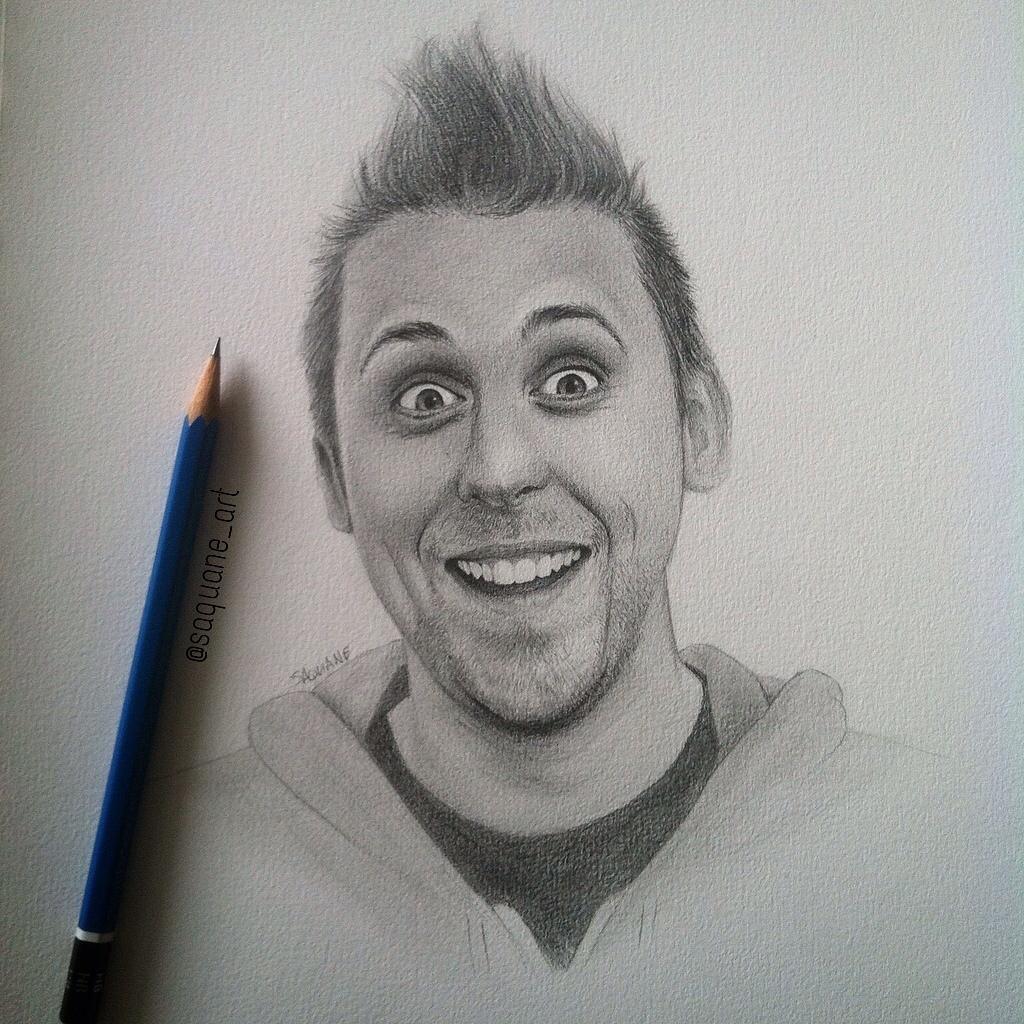 SaquaneArt/Say-Quan on Twitter: "Roman Atwood drawing 