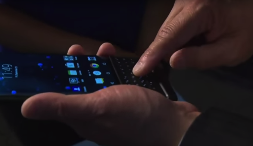 FortuneMagazine's tweet photo. The BlackBerry CEO’s demo of his new phone is too awkward to watch http://t.co/NAIYxvYeTT http://t.co/S1kvRG9NAL