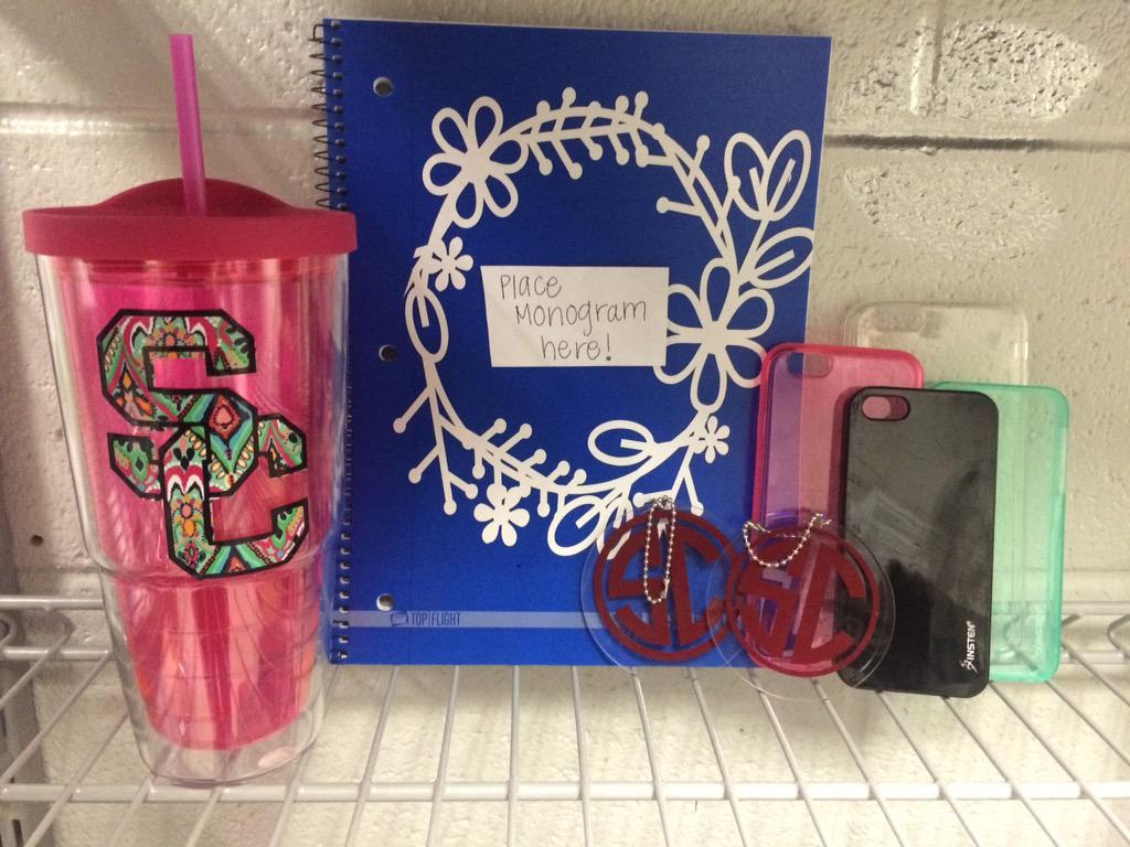 CustomsSC's tweet photo. Be sure to stop by the Stop Shop to get a custom water bottle, keychain, phone case, or notebook!! http://t.co/vZdTi3LEtD