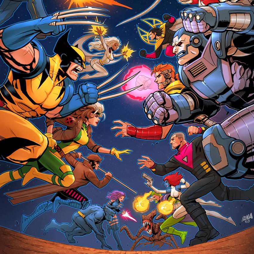 Marvel's tweet photo. Yesterday's mutants return in 2016 with #XMen '92 by @chadbowers, @theisb &amp; Alti Firmansyah: http://t.co/KZgMd3rhTC http://t.co/KZswi5H7Ht
