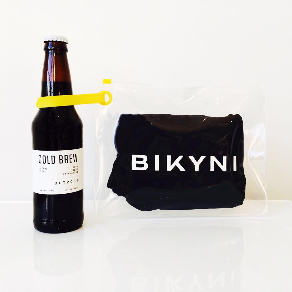 coffeeoutpost's tweet photo. TOMORROW buy a bikini from @bikyni by 3pm and get your bikini + a bottle of Outpost Cold Brew HAND delivered #ncd http://t.co/d5bEbBMAfX