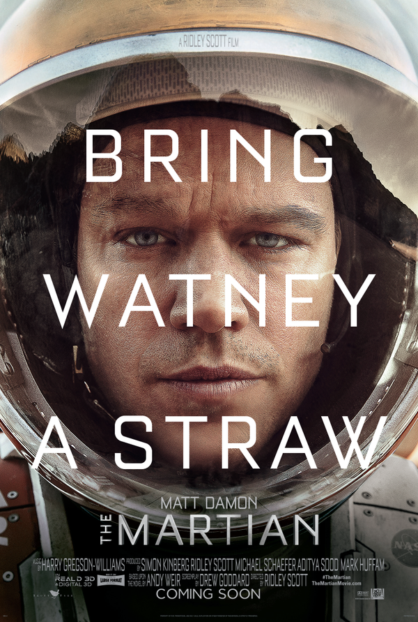 TIFF_NET's tweet photo. .@NASA confirms water found on mars. Welcome news for @MartianMovie's Watney #MarsAnnouncement http://t.co/hVakCBHRyw