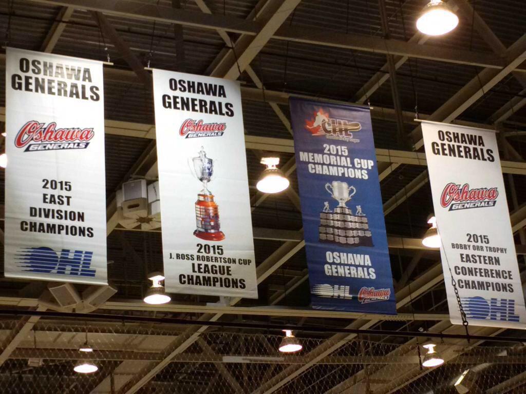 Big win last night <a href="/Oshawa_Generals/">Oshawa Generals</a> , wish I could have seen the banners go up! #LooksGood