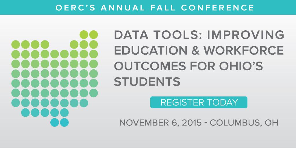 connectOERC's tweet photo. Register for free & discuss #StudentAchievement & #WorkforceOutcomes at our fall conf Nov 6. http://t.co/U4kWIrHV4Q http://t.co/pAVqk0Enef