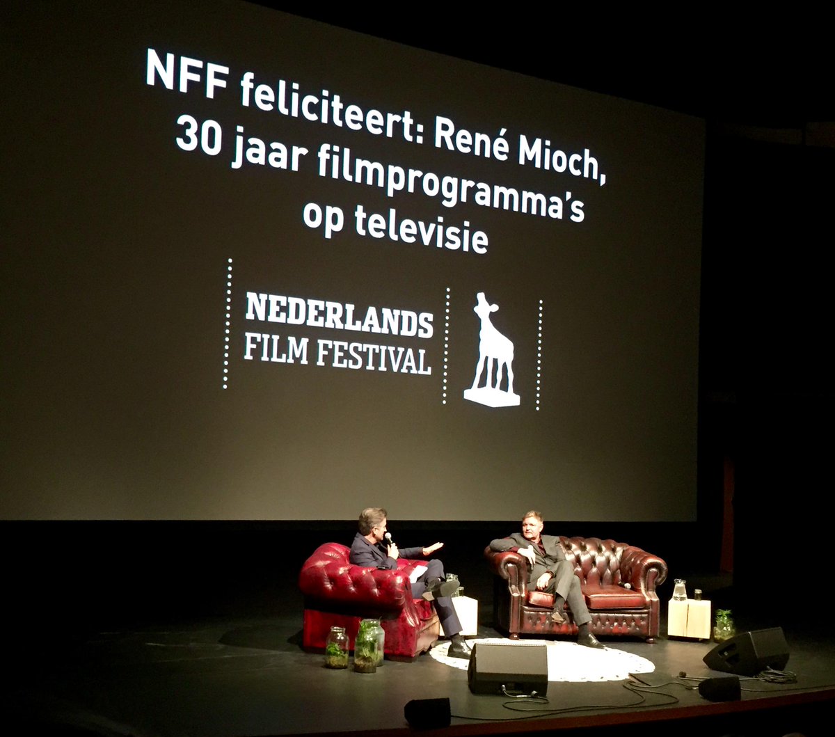 30 jaar in de filmjournalistiek: het NFF zet <a href="/ReneMioch/">Rene Mioch</a> in spotlights. In 5 min al stortvloed aan saillante verhalen.