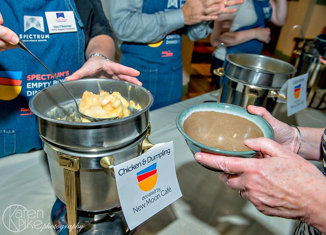 SpectrumVT's tweet photo. #EmptyBowl15 soups: @BluebirdVermont, @PennyCluse, @SkinnyPancake, @Rira_Burlington, @NewMoonVT, @ElCortijoVT! YUM! http://t.co/2qyetY57vJ