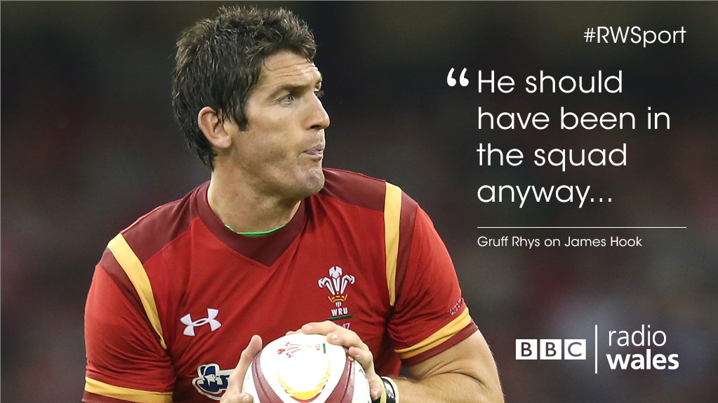 .<a href="/ospreys/">Ospreys</a>' coach Gruff Rhys on James Hook's call up to the Wales squad...