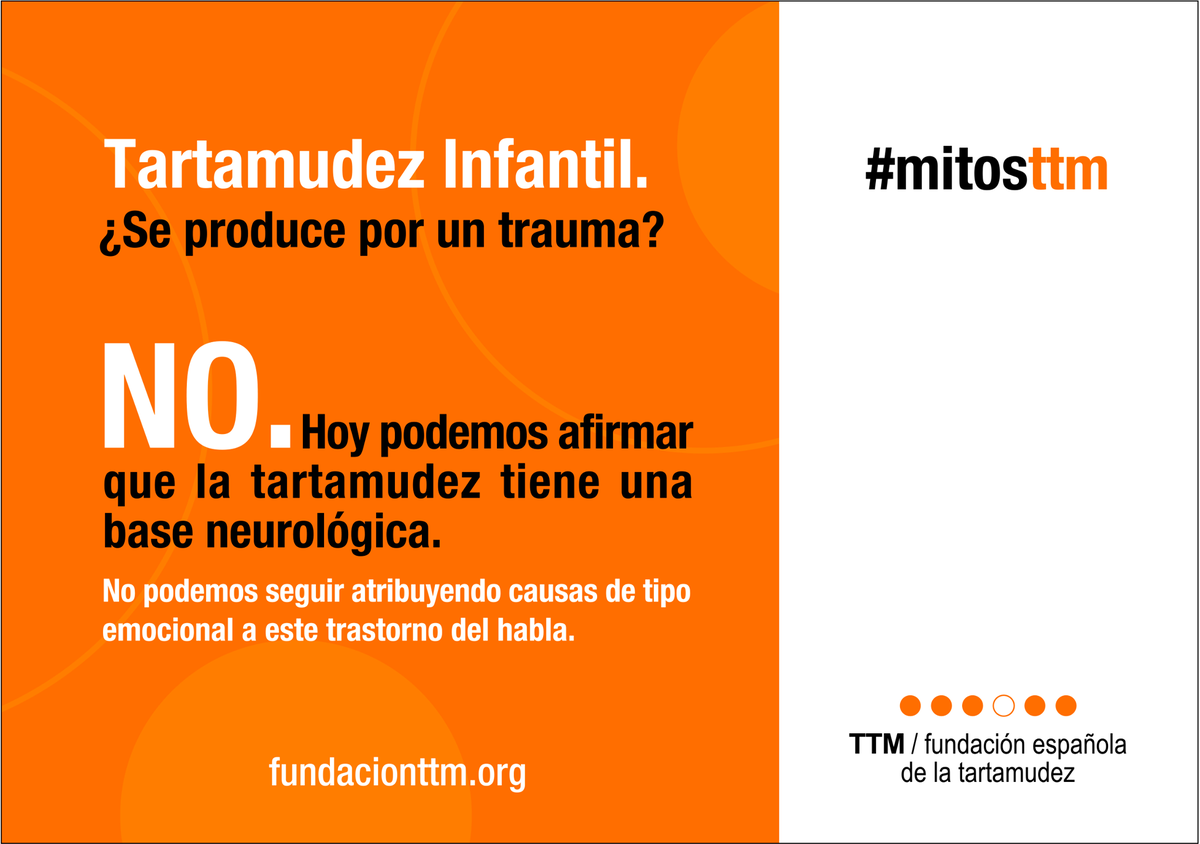 Fundacion_TTM's tweet photo. La #tartamudez se produce por un trauma, susto, o puede ser una llamada de atención del niño?
NOOOOOOOOOOOO.#mitosttm http://t.co/sOBlxqh5eU