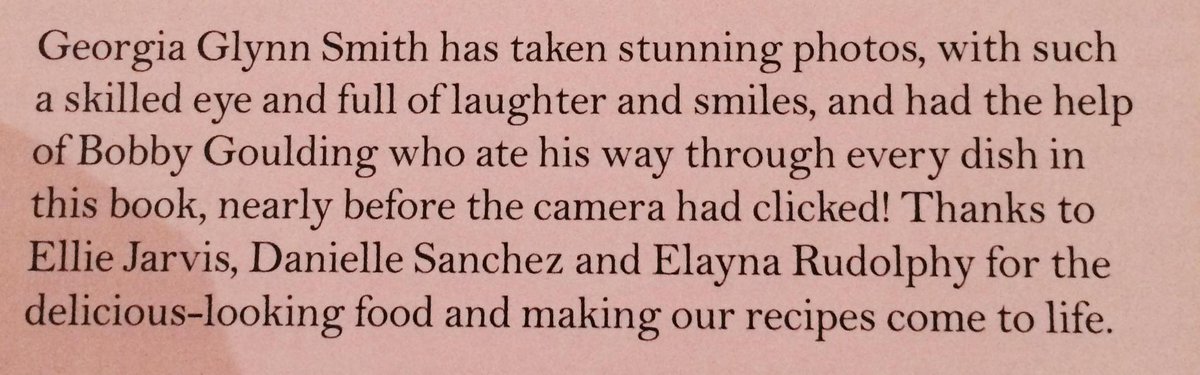 How lovely to read this from mary berry and lucy young from their new #aha cookbook <a href="/bobbygoulding/">Bobby Goulding</a>