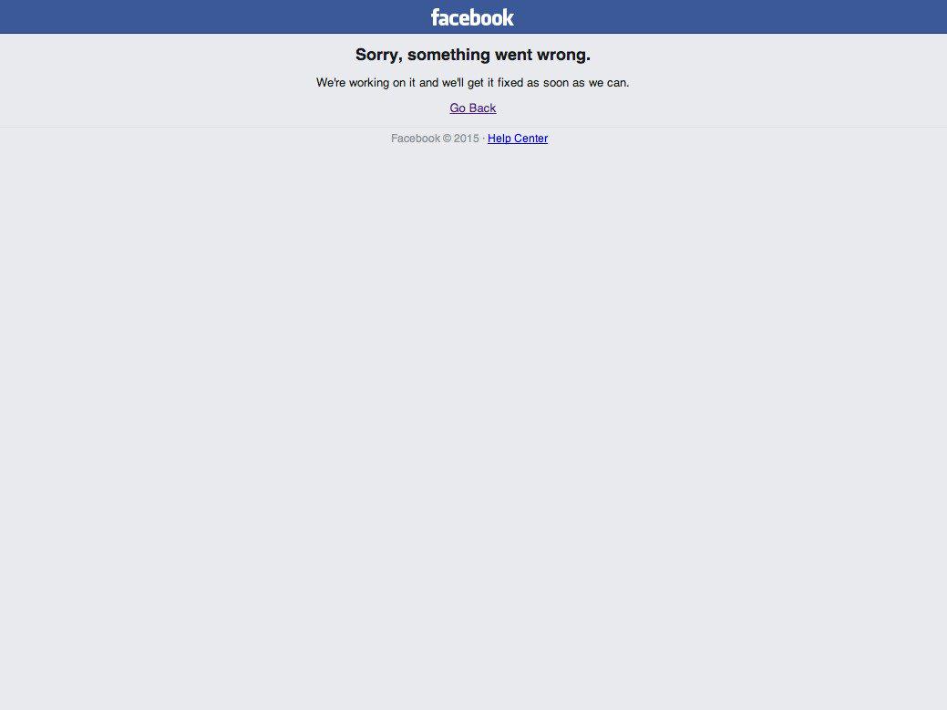 BikoNews's tweet photo. #facebookdown http://t.co/BM51IJ5QDg