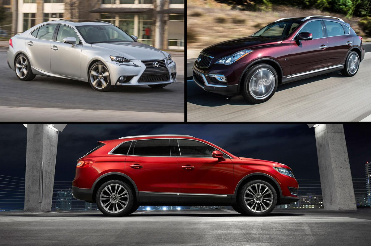 MotorTrend's tweet photo. Check out this list of least expensive 300-HP luxury cars: http://t.co/oVWrIfiUus http://t.co/DID5SIpBXk