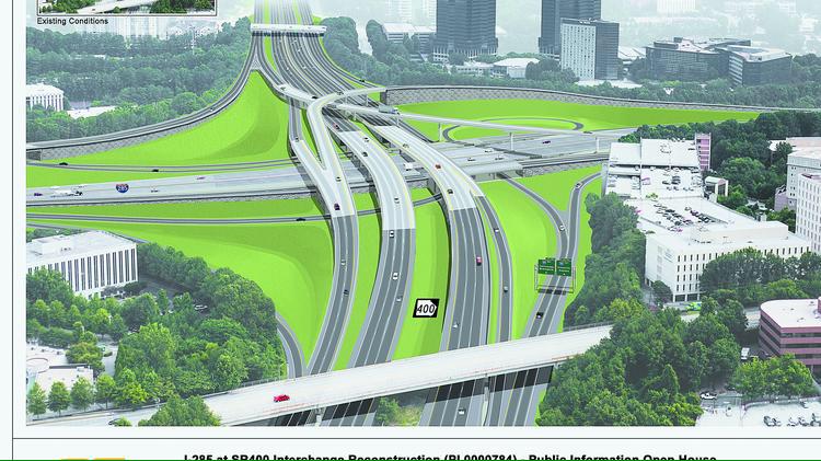 AtlBizChron's tweet photo. I-285/Georgia 400 interchange bidders make deadline for proposals http://t.co/tve1BlCCfz #gapol http://t.co/AGve7oVKAG