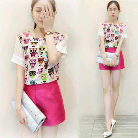 Stelan owl pink 95k sdh termasuk ongkir sejawa n bali