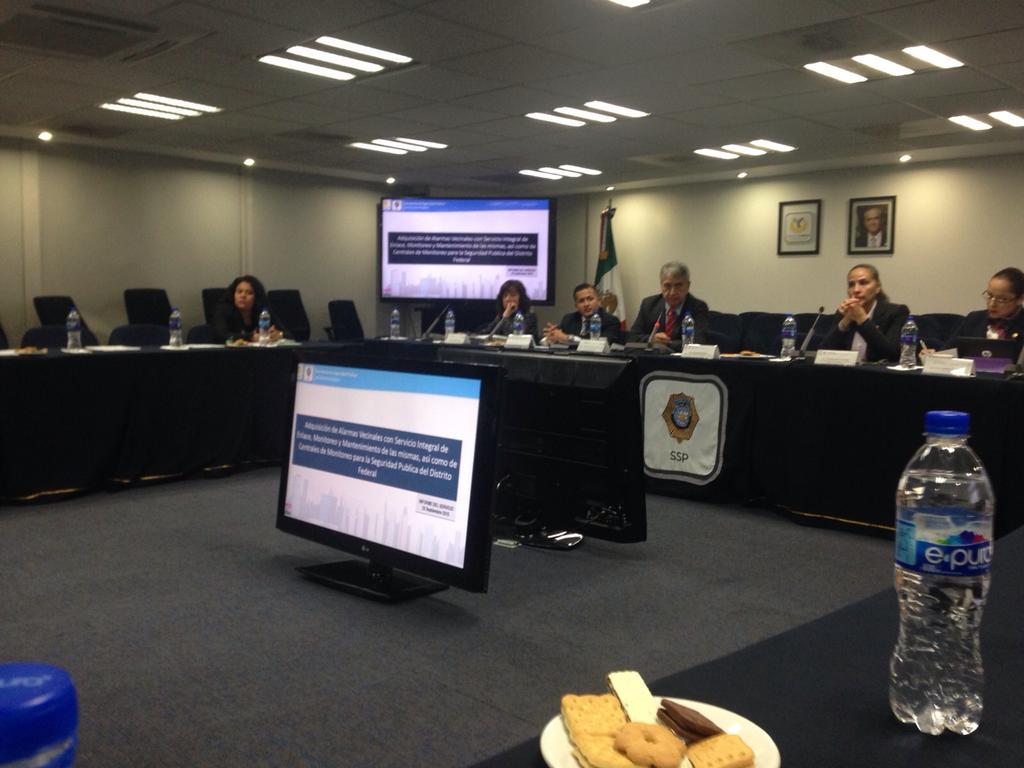Reunión con la SSP para las Alarmas Vecinales @delegacionMH