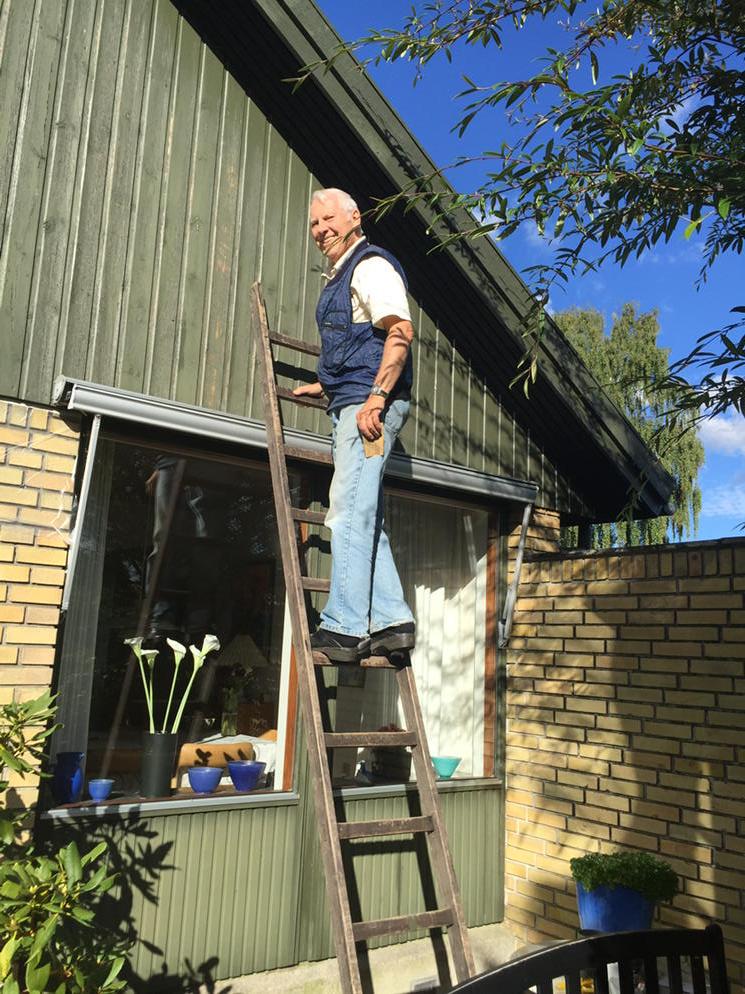MetteLinKS's tweet image. #DaddyCool #AlwaysInAction #DetGråGuld #MisterFixIt #Senior #HappyDay
