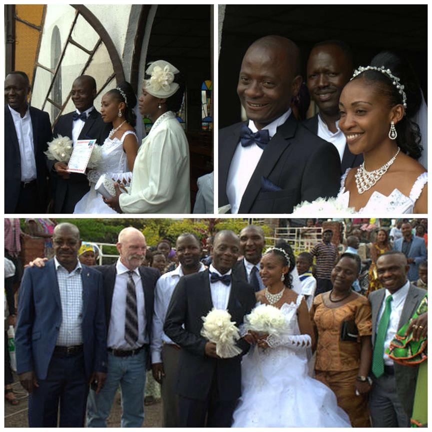 GorillaDoctors's tweet photo. Congrats to #FieldVet Dr. Martin and his new bride on their recent nuptials in #DRC! http://t.co/tiA1IlS6tC
