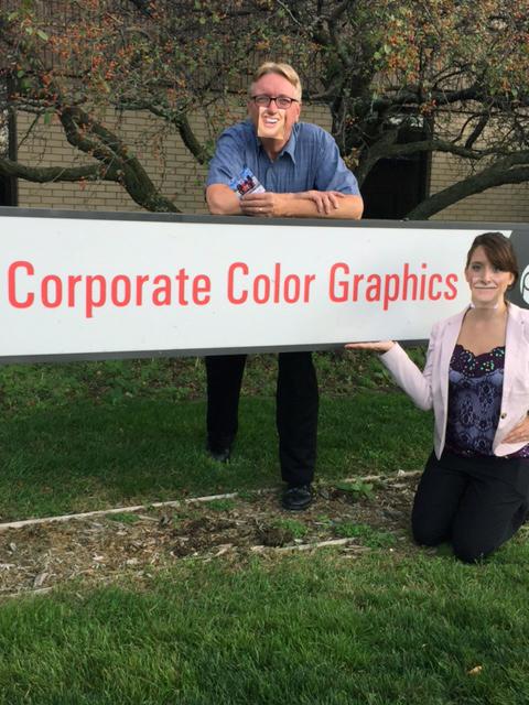 CorpColor's tweet photo. WZZM TV, has teamed up with Corporate Color Graphics to produce a fun project for ArtPrize Seven. #13AnchorFace http://t.co/OmHH38Cqi5