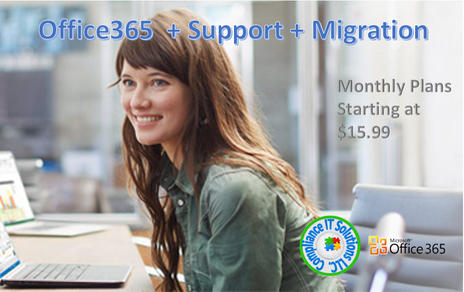 ComplianceITS's tweet image. @ComplianceITS offers #Office365 plans include #Exchangemigration and #Support from $15.99 bit.ly/1V851p9