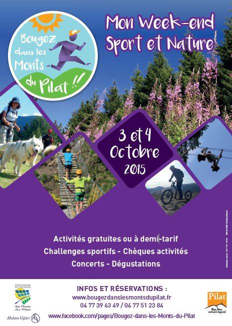 Week-end sport et nature dans le <a href="/PilatmonParc/">Pilat mon parc</a>, programme :  goo.gl/kjfyEh