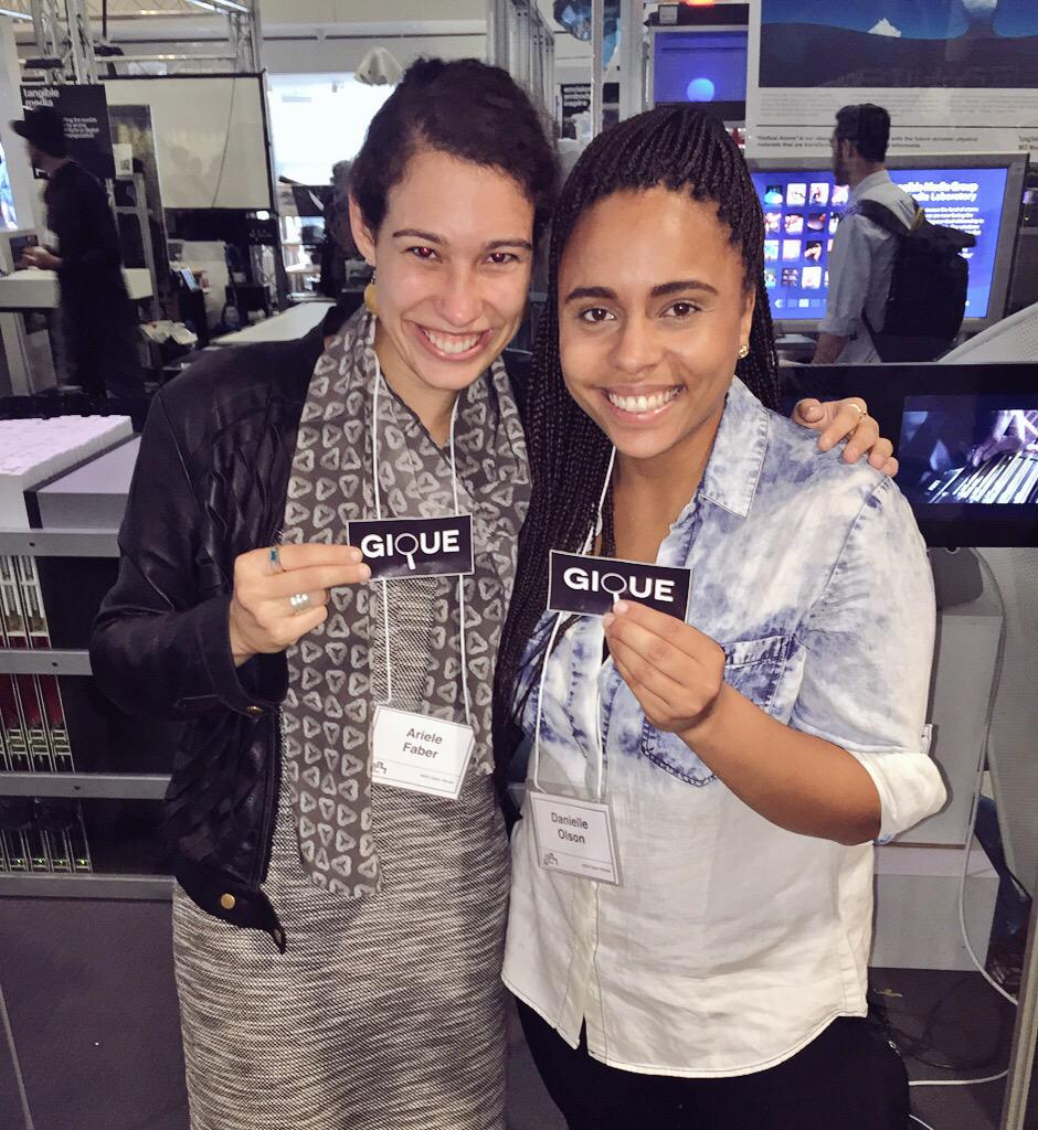 giqueme's tweet photo. So excited to have met Ariele from @CerebellaDesign at the @medialab open house today! #giquesunite #smallworld http://t.co/QY5KSp0NUk