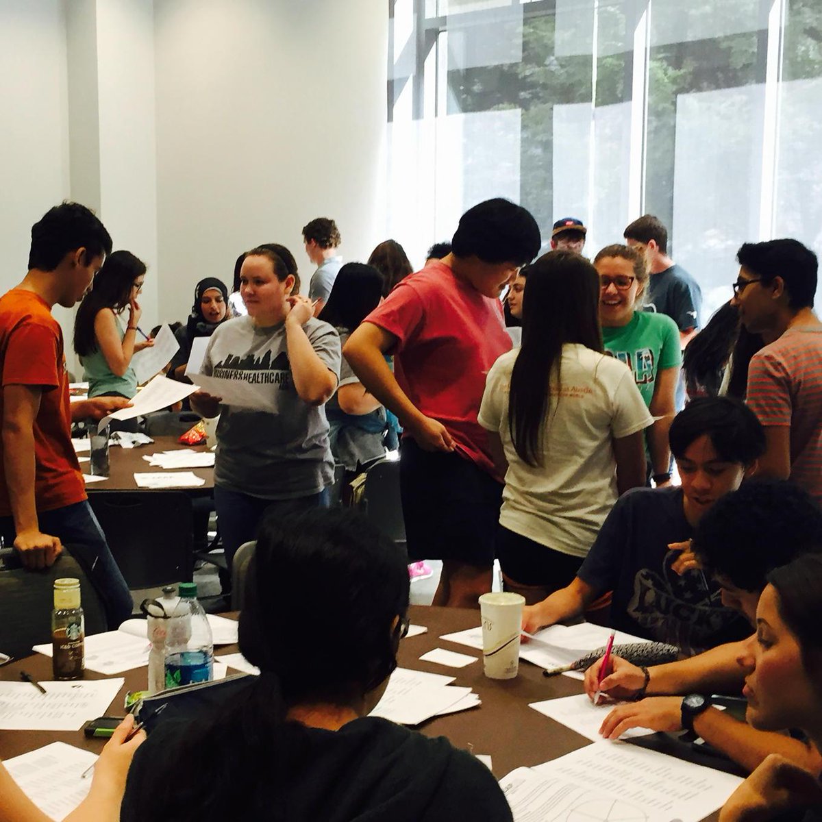 kate_omalley's tweet photo. Naming and claiming core values to guide their leadership processes and decisions! #utleap #ut19 http://t.co/bnPJEbArhC
