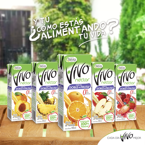 ¿Cuál es tu sabor favorito de néctar #VIVO?
Tienen el doble de fruta y son 0% azúcar añadida <3
#CadaDíaVivoMejor