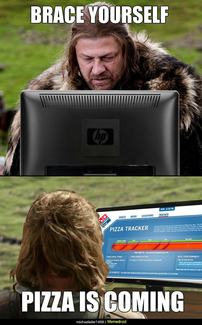 VGH808's tweet image. What a time to be alive! #PizzaTracker.