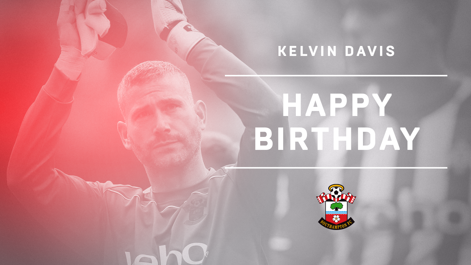 Our captain. Our leader. Our legend. Happy birthday, Kelvin Davis! 