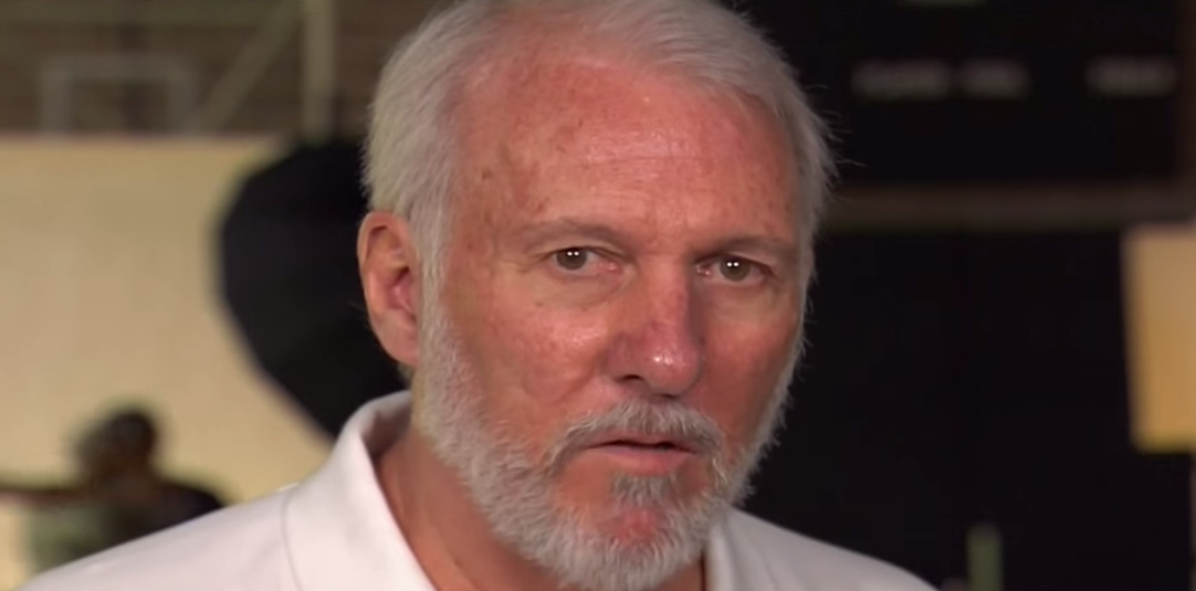 GQStyle's tweet photo. Spurs coach Gregg Popovich terrified a reporter who asked about his beard http://t.co/SVxeSIbrQX http://t.co/D2QG64Y159