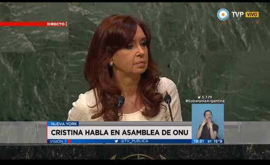 CanalSieteOk's tweet photo. @CFKArgentina "¿Cuánto tiempo puede sostenerse un mundo con este grado de inequidad?" l #SoberaníaArgentina http://t.co/4AYaXMmebD
