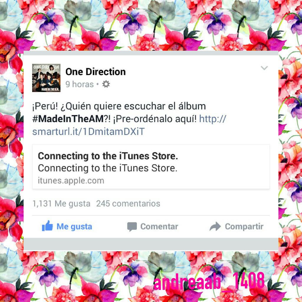 andreaab_1408's tweet image. Alguien más se emocionó mucho? ❤❤❤ #OneDirectionEnPeru 😘😘