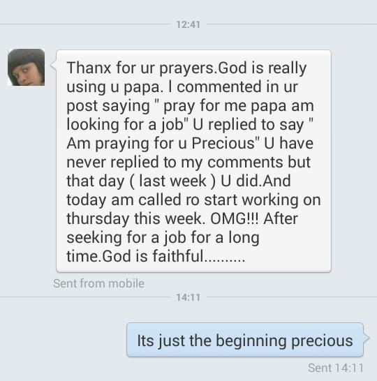 ProphetAnointed's tweet image. Power of testimony