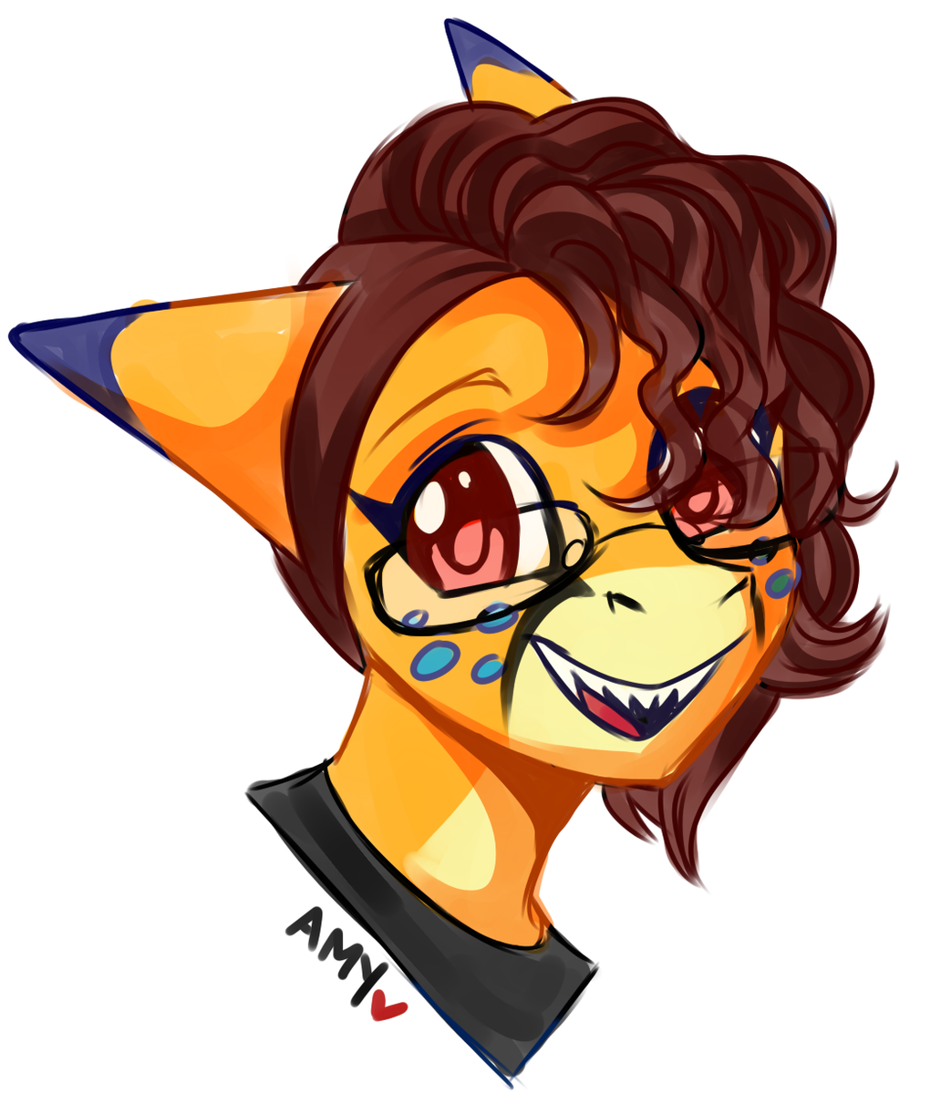 Sweetochii's tweet image. And lastly did a doodle of @InstantClear 's gf :3