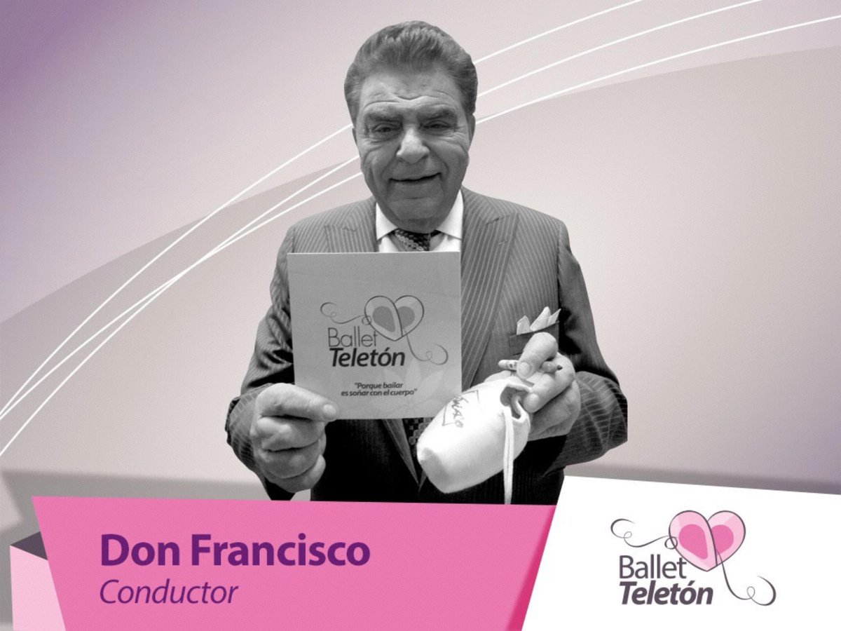 ballet_teleton's tweet photo. Gracias @DonFranciscoTV por apoyarnos http://t.co/ctYTGoPUyI    #SoyTestigoTeleton http://t.co/NhzMHxiiM0