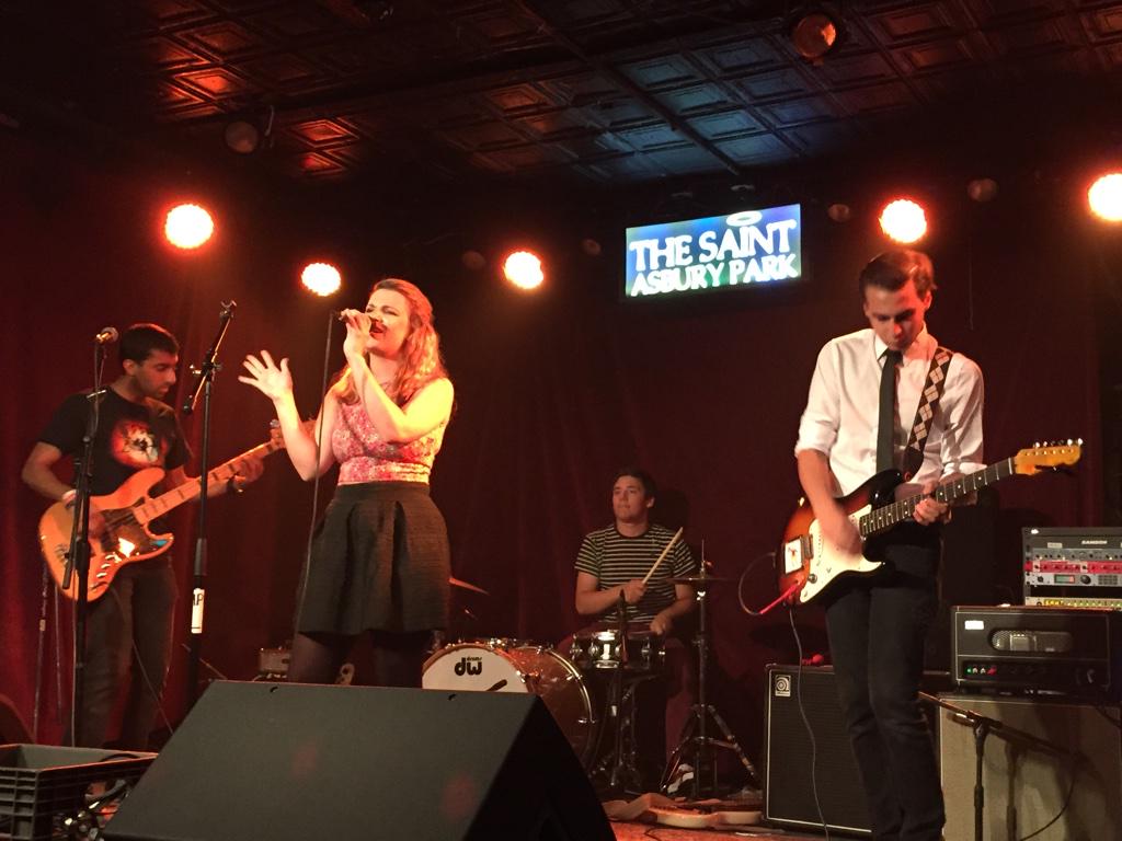 NoPopBand's tweet photo. @farinthemaples #gettinreal @the_saint_nj #pinkpunk http://t.co/6gJXQTTBVz
