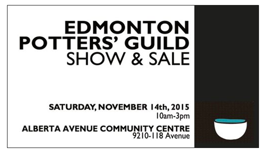 EdmPottersGuild's tweet photo. Have you heard about our Annual Sale? It's the perfect stop for Christmas gifts, and it's coming November 14th... http://t.co/bch0oGEf02