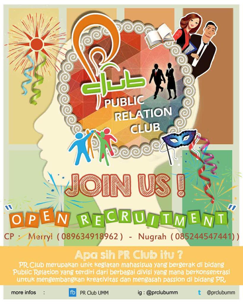 Hello Guys bagi kamu yg berminat jadi praktisi PR , Let's Being Us ! <a href="/ikomUMM/">Komunikasi UMM</a> <a href="/himakom_umm/">HIMAKOM UMM</a> <a href="/bemfisipumm/">BEM FISIP UMM</a> <a href="/UMMcampus/">Universitas Muhammadiyah Malang | UMM</a>