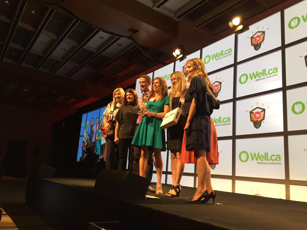 canadapostcorp's tweet photo. And now, here’s who Canadians voted as the #EcommAwards15 Consumer Champion Award winner: @welldotca !! http://t.co/85UEASm0KB