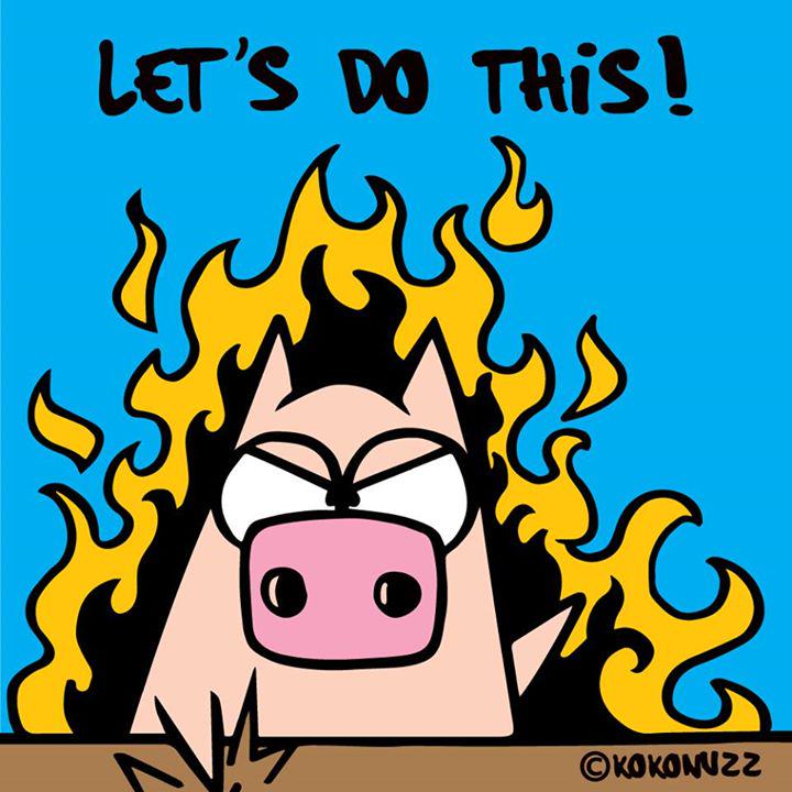 Kokonuzz's tweet photo. KINO is on fire! You can't stop this!!! :) #motivation #Kokonuzz #gonuts http://t.co/c4zGDM5pct
