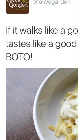 Erin On Twitter Apparently Olive Garden Doesn T Know What Boto