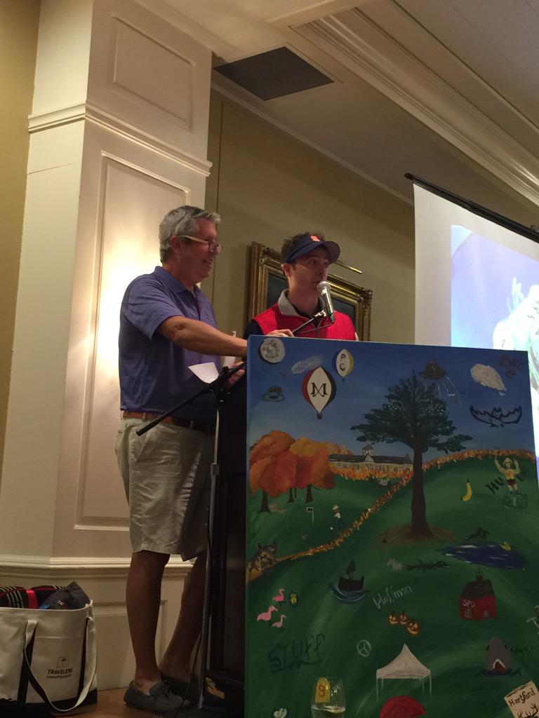 JimmyAltman's tweet photo. The #MaxClassic ! @MaxRestGroup thx @TravelersChamp raising $$ w Rich for @CampCourant @TheFirstTeeCT @ArthritisFdn http://t.co/2EOHrJPGL8