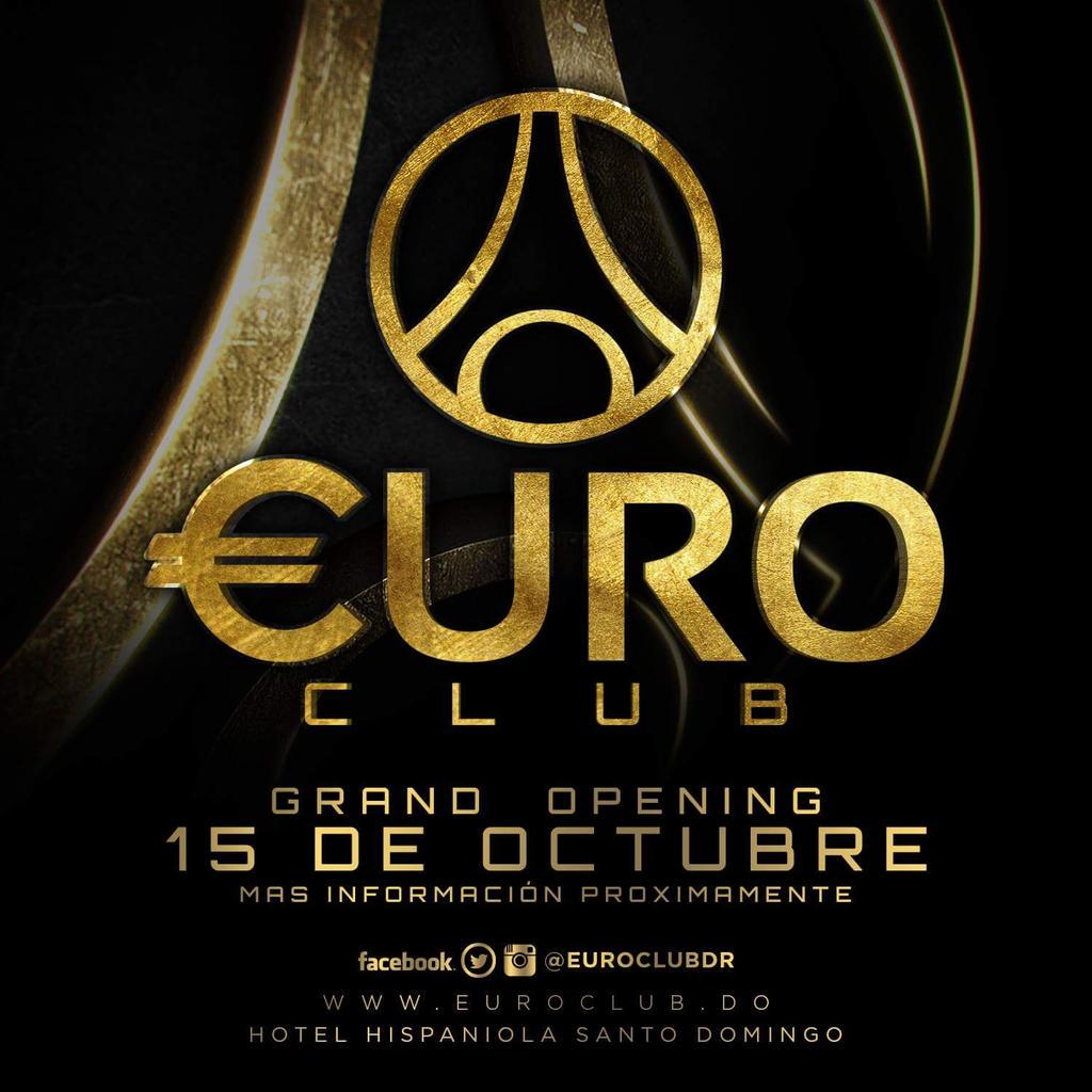 Mezclando el Encanto del Arte Europeo  #GrandOpening 15.Octubre @euroclubdr #HotelHispaniola