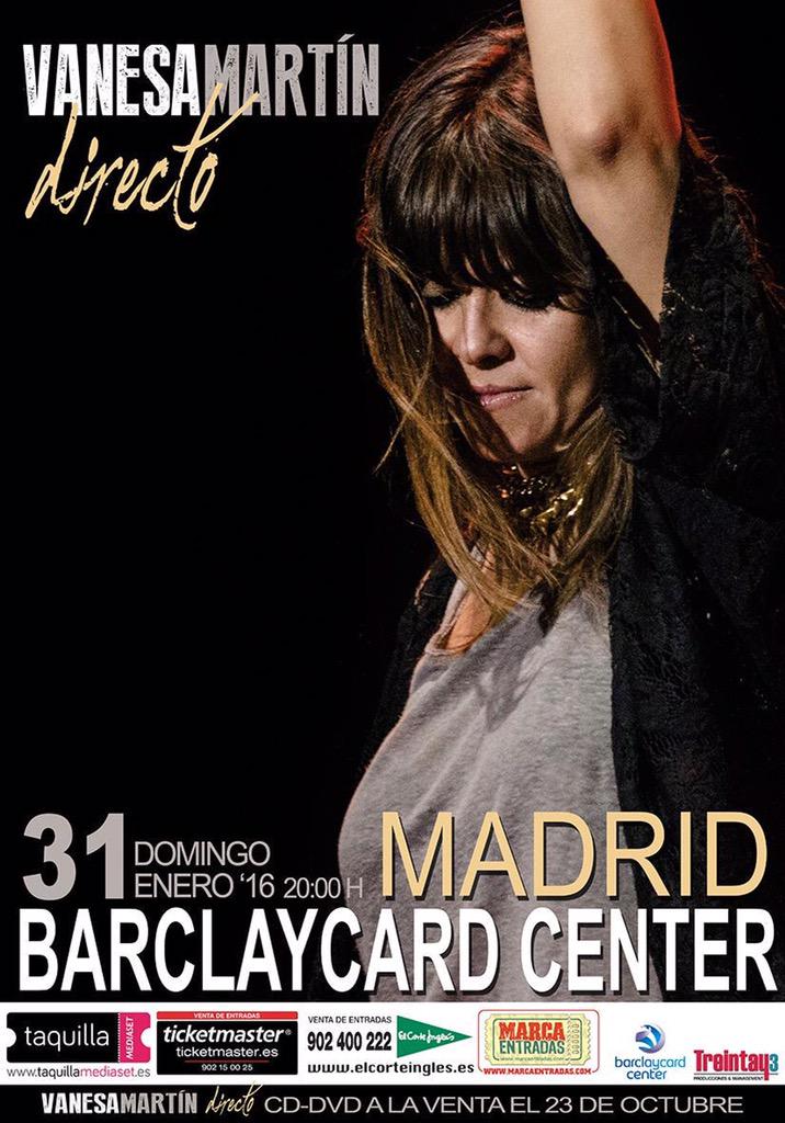 vanesamartin_'s tweet photo. Me emociona anunciaros esto!!! Será uno de los últimos conciertos de Crónica de un Baile. Nos despedimos a lo grande? http://t.co/5NOGvMU9mE