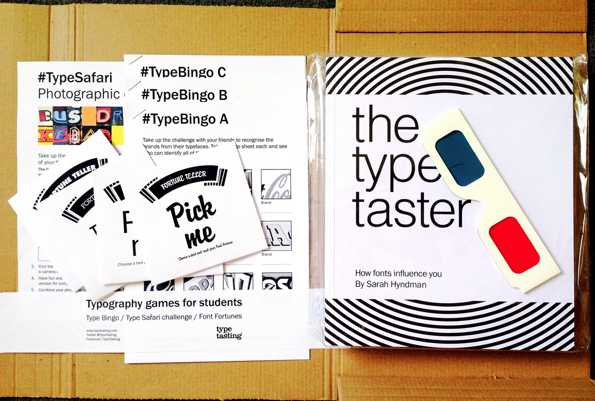 sarahhyndman's tweet photo. Student discount copy of #TheTypeTaster comes with typography games to play. http://t.co/fotX0Fs6k7 #design #student http://t.co/Id2cOOKyGb