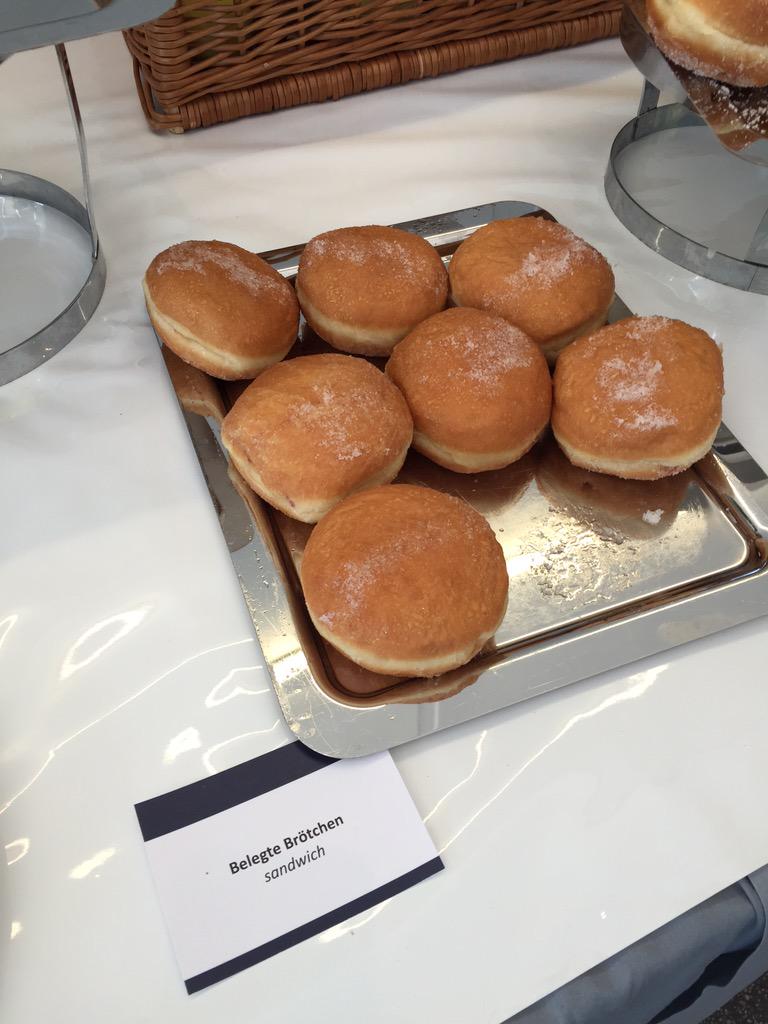 Developer83's tweet image. Belegte Brötchen auf der @BASTAcon #bastacon