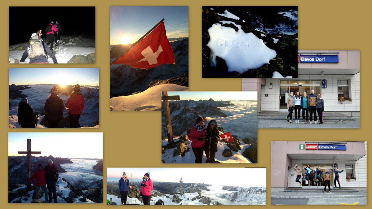 #ratw15: Full moon night hike to Schwarzhorn, 3147 a.s.l. and jogging at #LakeDavos for #shelterinastorm #oneteam